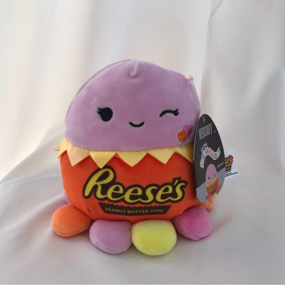 Jeanne the Octopus Reese’s x Squishmallow 5” NWT